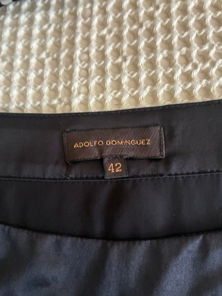 Vestido Adolfo Dominguez Negro Talla M