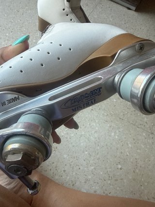Patines artísticos EDEA Rondo blancos