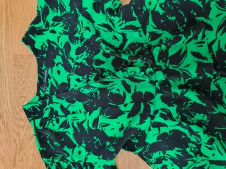 Vestido verde estampado ideal evento