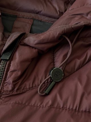 Chaqueta Massimo Dutti granate oscuro