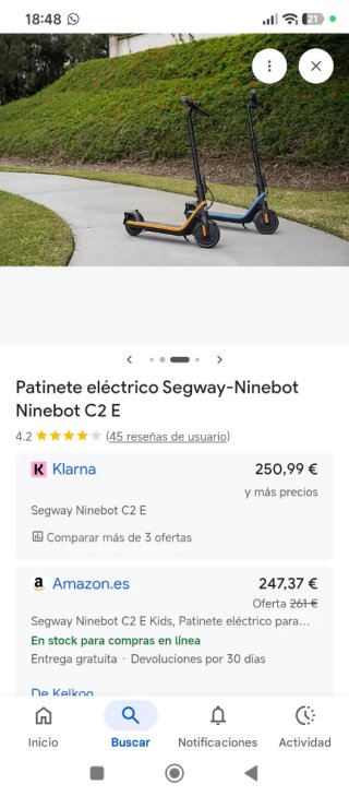 Patín Eléctrico Ninebot