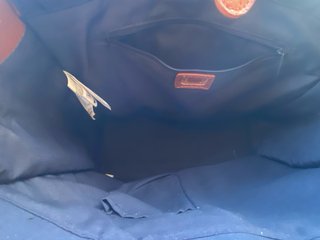 Bolso Adolfo Dominguez U Marrón y Azul
