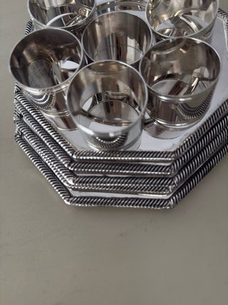 Platos de pan octogonales exclusivos