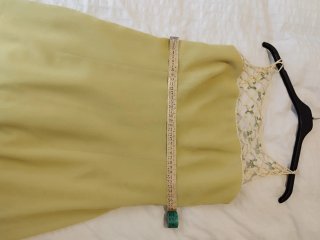 Vestido fiesta verde T.40