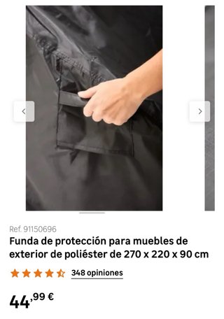 Funda Protectora Muebles Exterior Sunnycover 270cm