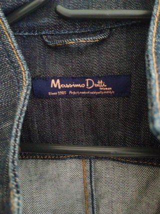 Chaqueta Vaquera Massimo Dutti Mujer Talla S