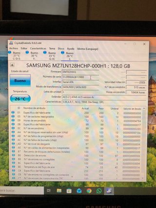 SSD Samsung 128GB PM871 2.5 SATA