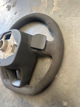 Volante Cupra Costuras Bronce