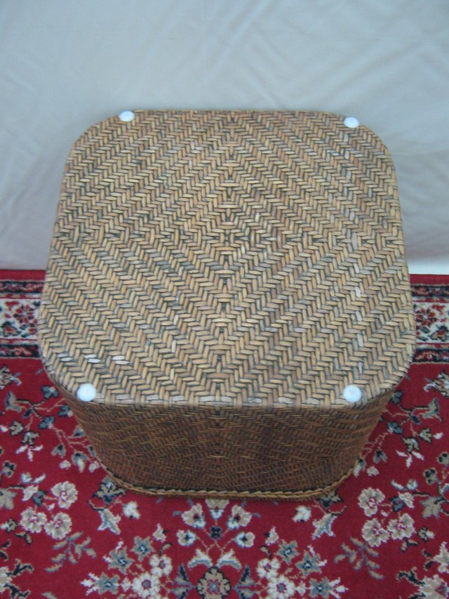 Set di 2 sgabelli Nido in rattan
