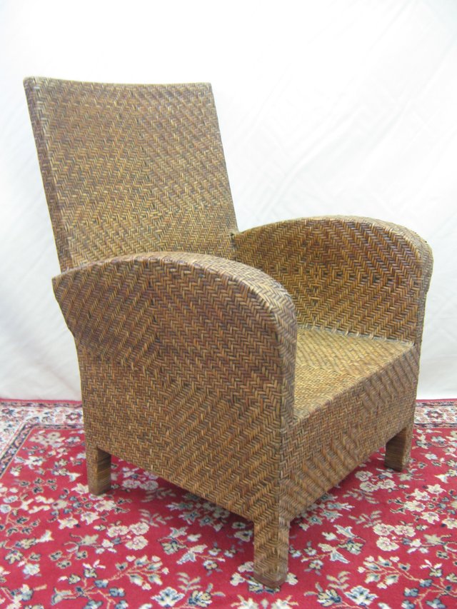 Set di 2 sgabelli Nido in rattan