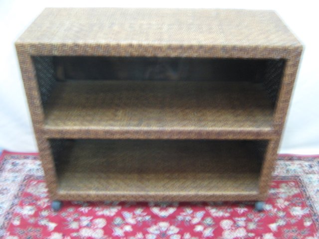 Set di 2 sgabelli Nido in rattan