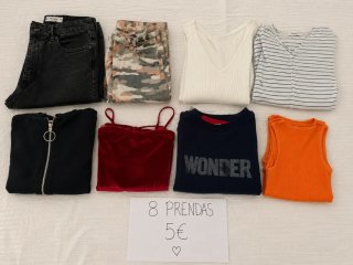 Lote 8 prendas mujer