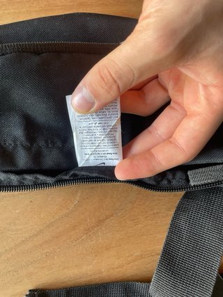 Riñonera Nike Negra grande