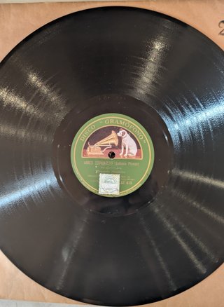 Portadiscos Beethoven con 12 discos 78 rpm