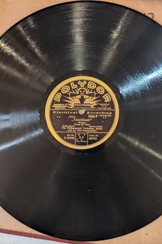 Portadiscos Beethoven con 12 discos 78 rpm