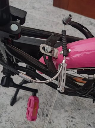 Bicicleta infantil rosa