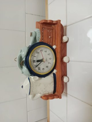 Reloj de pared decorativo cerámica