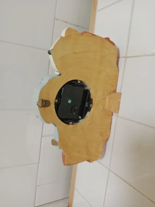 Reloj de pared decorativo cerámica