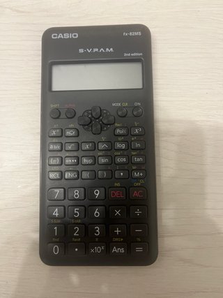 Calculadora Científica Casio Negra