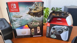 Nintendo Switch Edición Zelda + accesorios