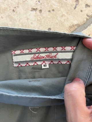 Pantaloni vita alta con pinces