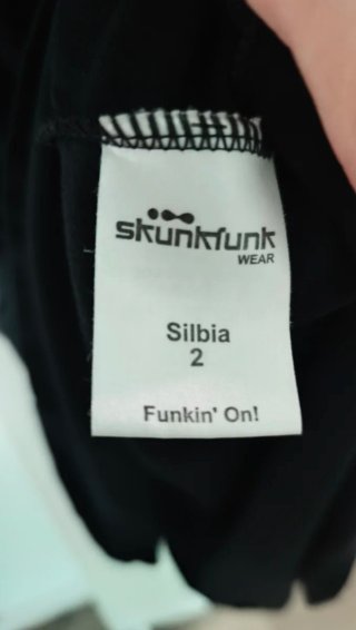 Vestido Skunkfunk Negro Talla 2