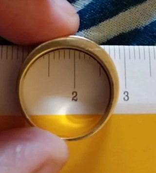 Anillo Oro 18K Zafiros Azules