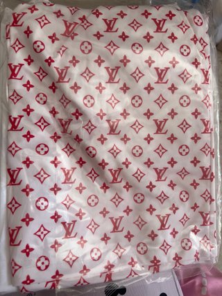 Conjunto Louis Vuitton Blanco y Rosa Talla xl