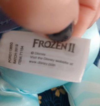 Muñeca Elsa Frozen Peluche