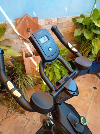 Bicicleta Estática Cecotec Drum Fitt + Funda