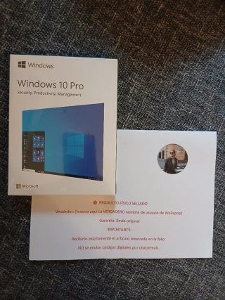 Windows 10 pro USB spagnolo 32/64 bit