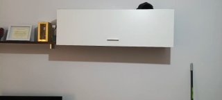 Armario blanco 2 puertas