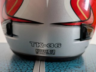 Casco de moto TAKACHI TK-36 Talla M