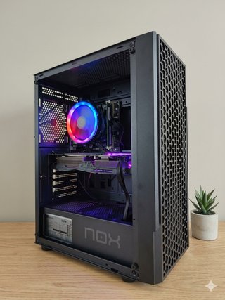 PC Gaming Intel 8 Núcleos 16GB RAM RX 580 8Gb VRAM