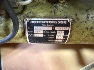 Compresor de aire industrial