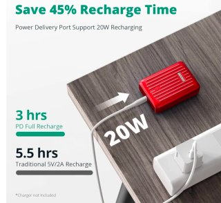 Power Bank Zendure Super Mini Roja