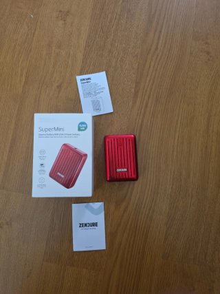 Power Bank Zendure Super Mini Roja