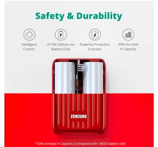 Power Bank Zendure Super Mini Roja