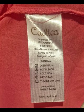 Vestido Caótica
