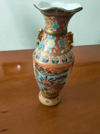 Vaso Cinese Vintage Porcellana