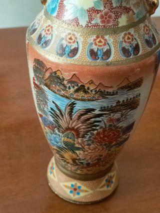 Vaso Cinese Vintage Porcellana
