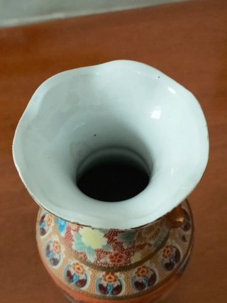 Vaso Cinese Vintage Porcellana