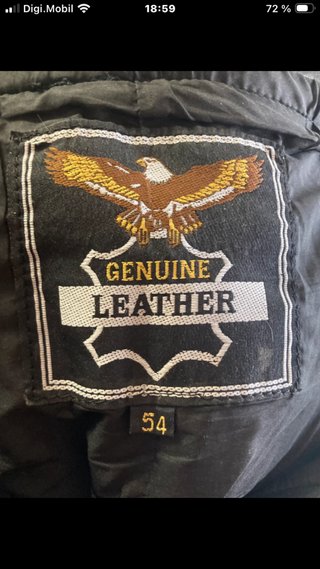 Pantalones de moto piel.