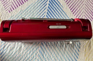 Radio Portátil Metronic Roja