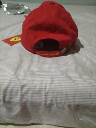 Gorra Ferrari Hombre Roja Original