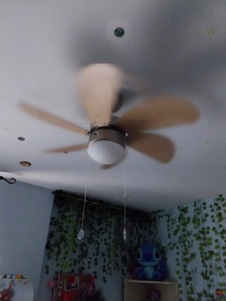 Ventilador de techo con luz