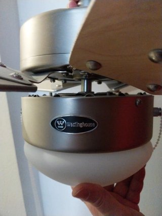 Ventilador de techo con luz