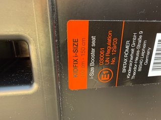 Silla coche Britax Römer Kidfix i-Size