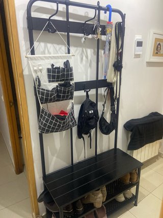 Perchero Ikea Negro segunda mano  en buen estado