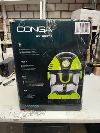 Aspirador Cecotec Conga Wet & Dry